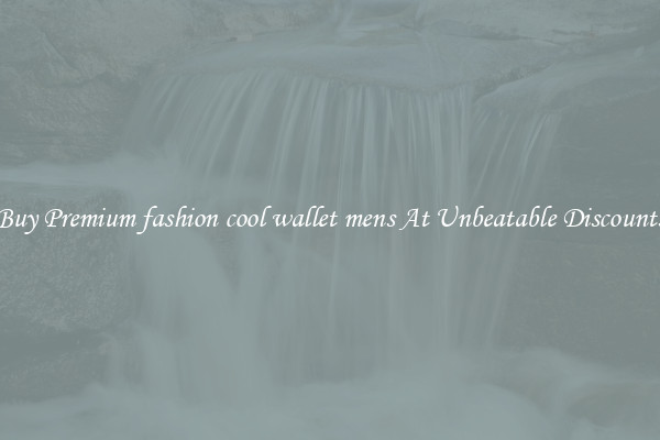 Buy Premium fashion cool wallet mens At Unbeatable Discounts
